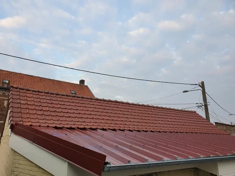 Rénovation de toiture et modification charpente extension à Esquerchin - SAS Christophe Geltz - Couvreur Arras, Lens, Douai - 4