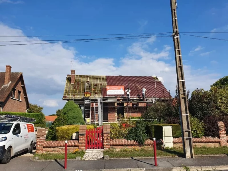 Rénovation de toiture à Gouy sous Bellonne - SAS Christophe Geltz - Couvreur Arras, Lens, Douai - 3